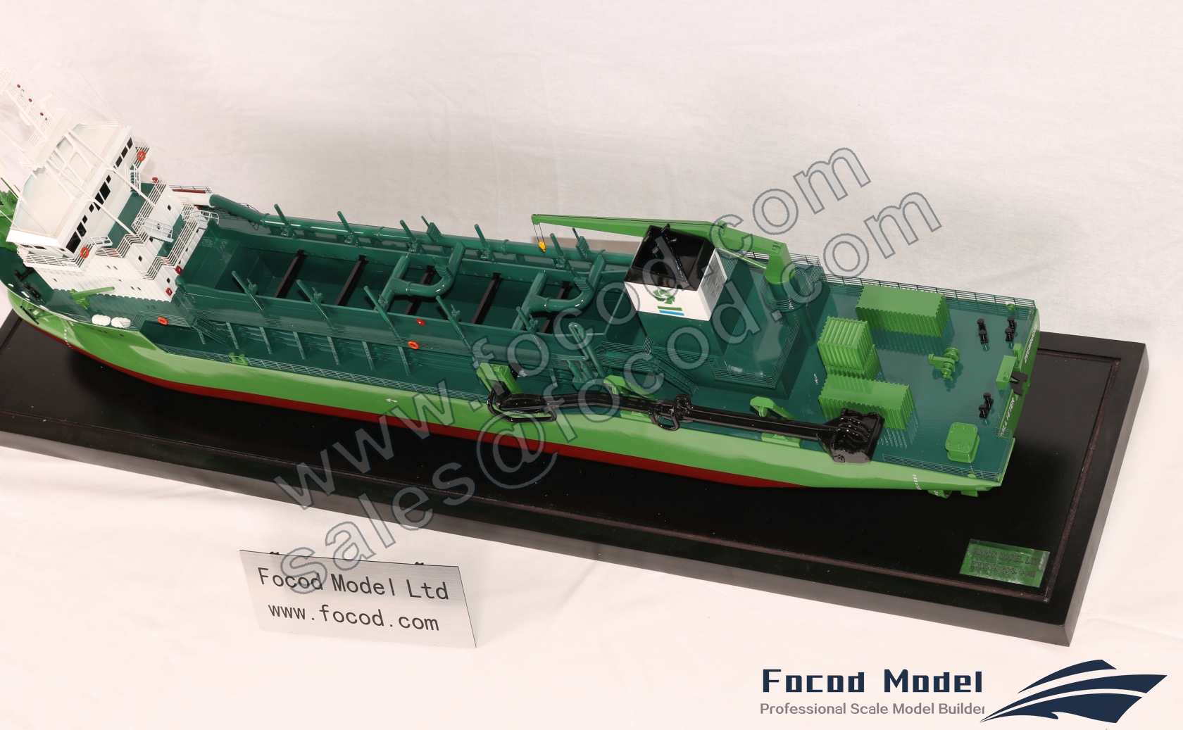 customized model of  DEME dredger PALLIETER